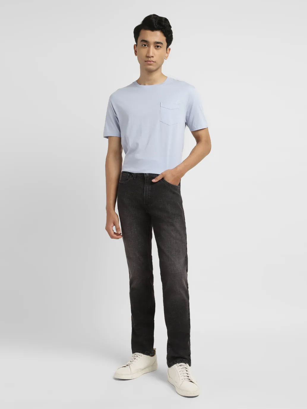 Men's 511 Grey Slim Fit Mid Rise Jeans