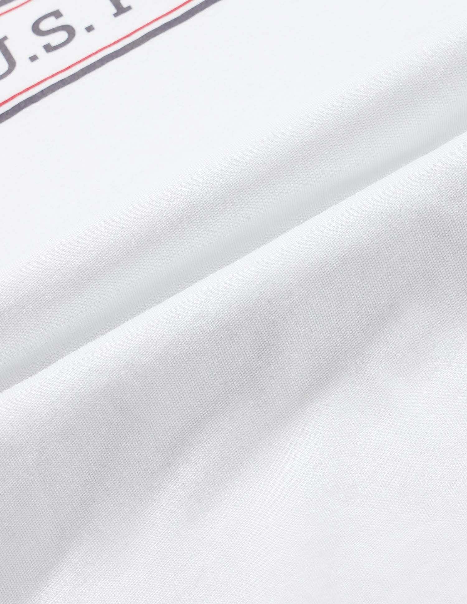 Slim Fit Brand Printed T-Shirt