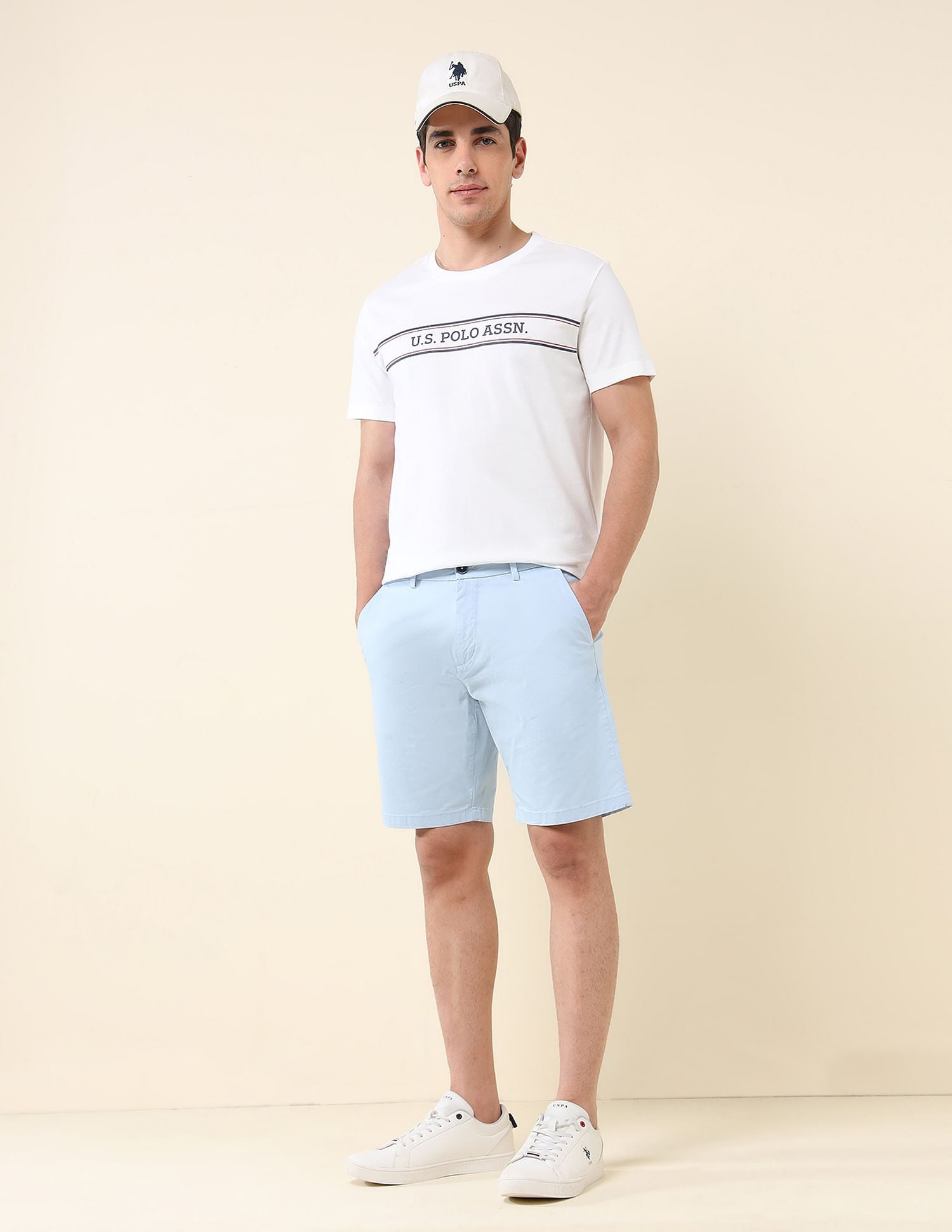 Slim Fit Brand Printed T-Shirt