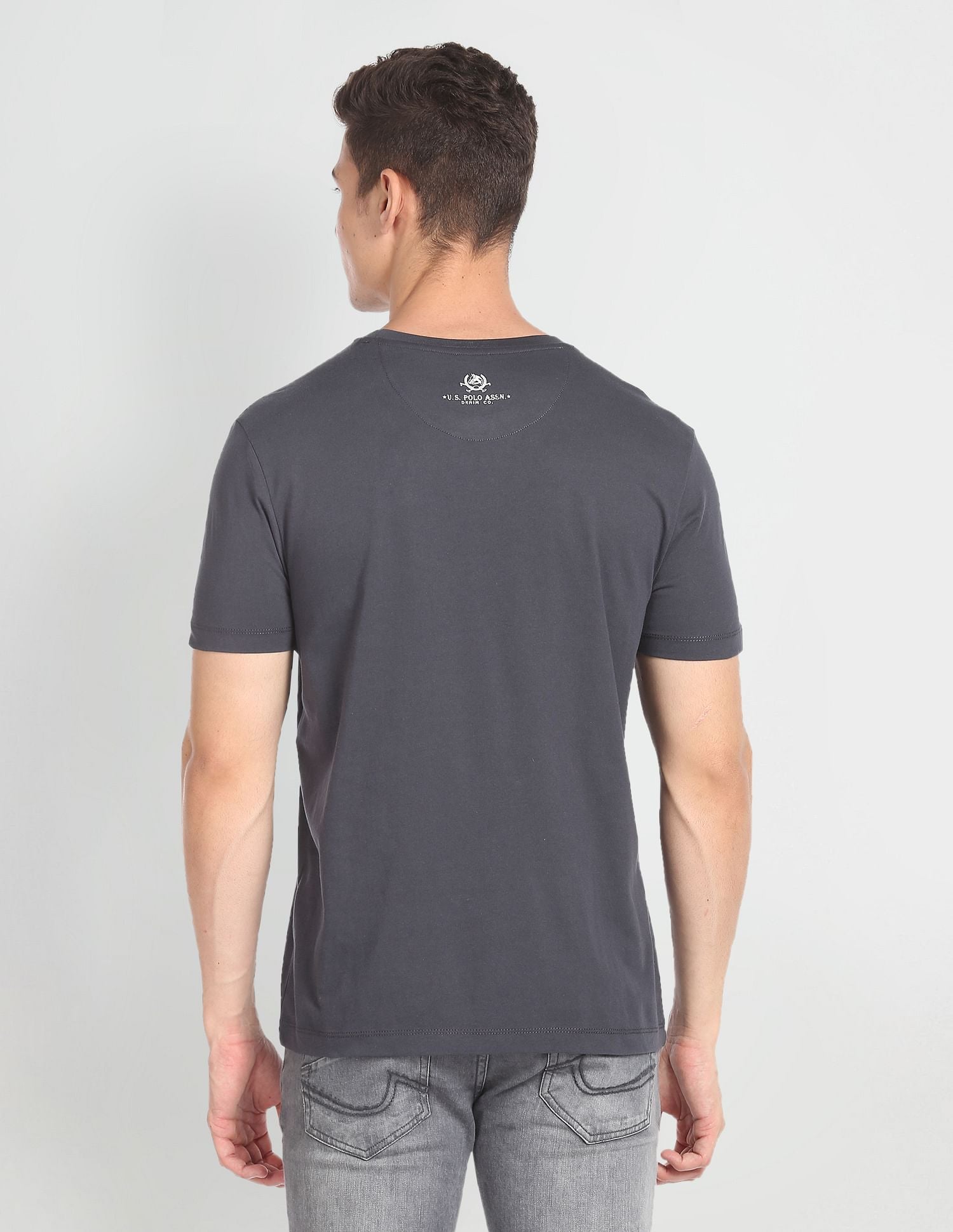 U.S. Polo Assn. Denim Co. Crew Neck Cotton T-Shirt