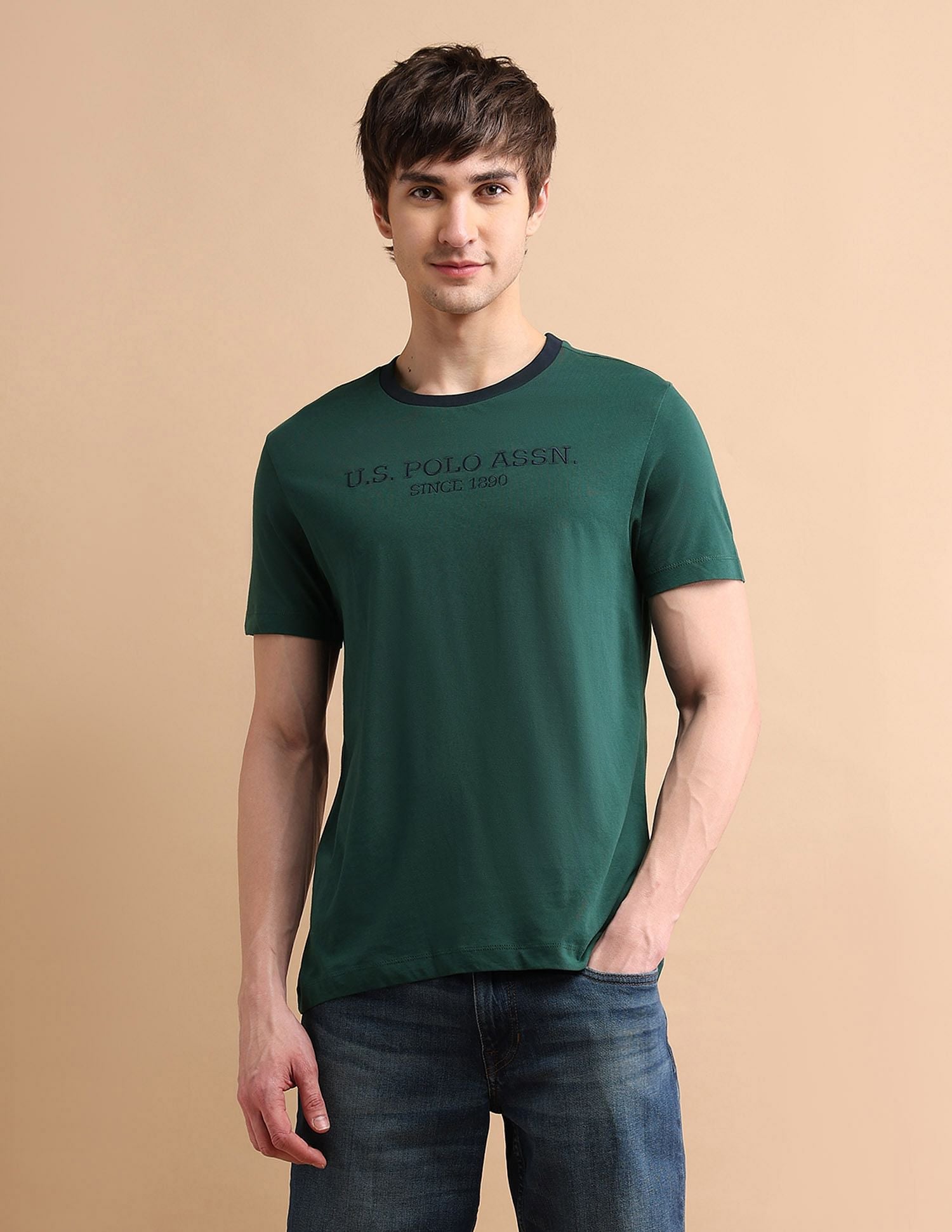 U.S. Polo Assn. Embroidered Logo T-Shirt