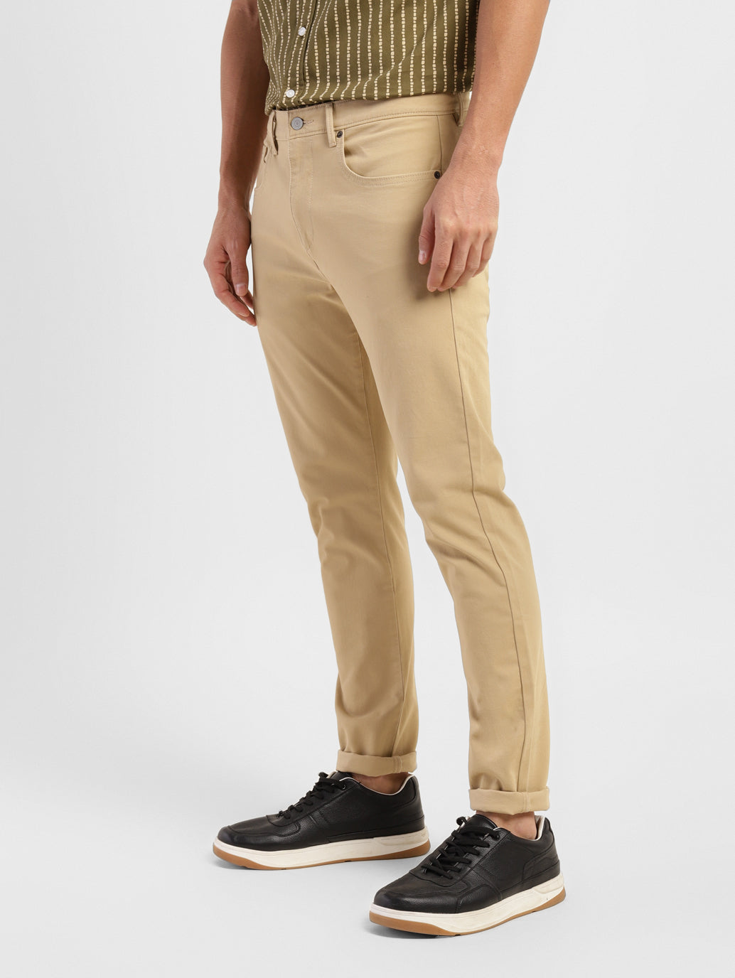 Men's Slim Tapered Fit Trousers