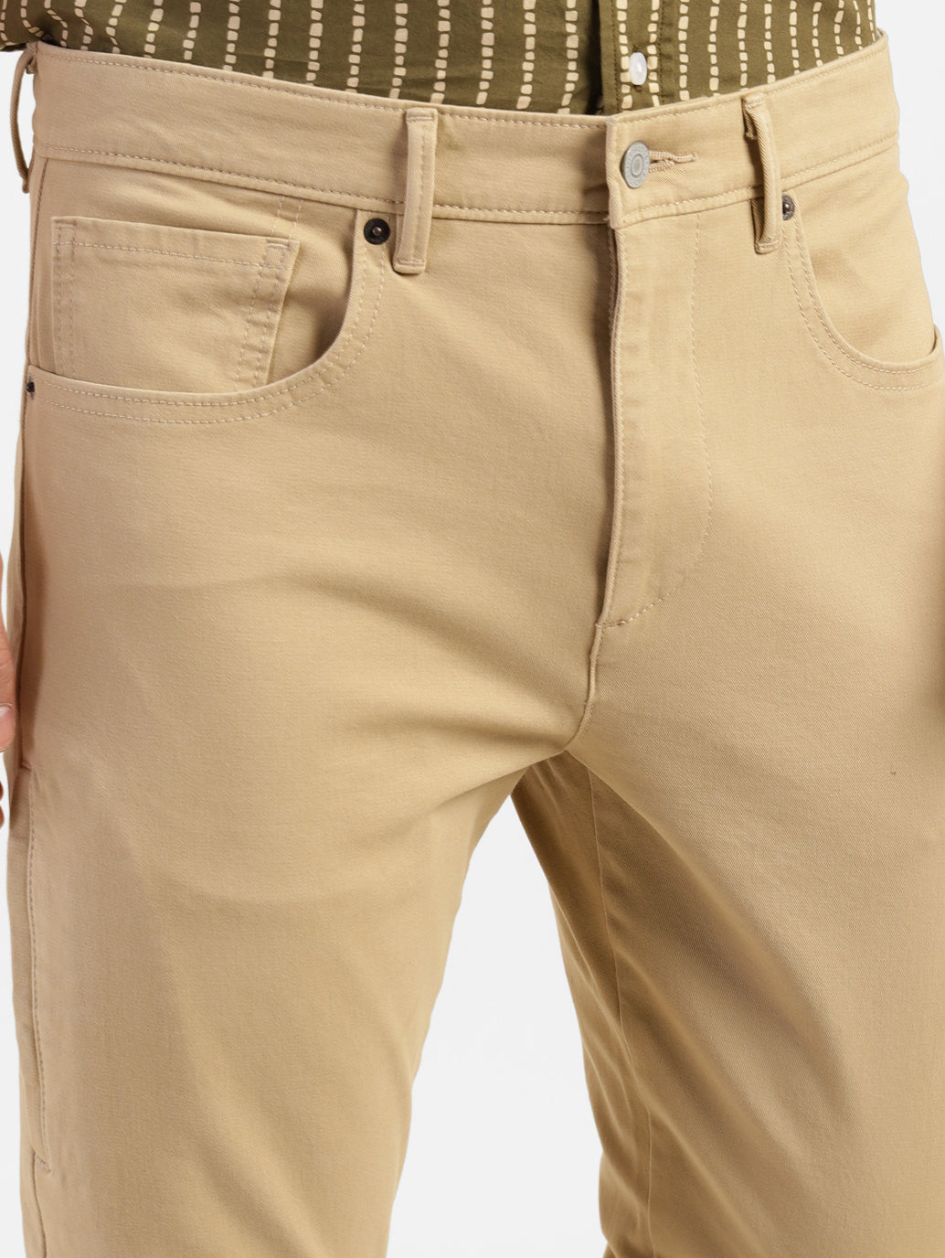 Men's Slim Tapered Fit Trousers