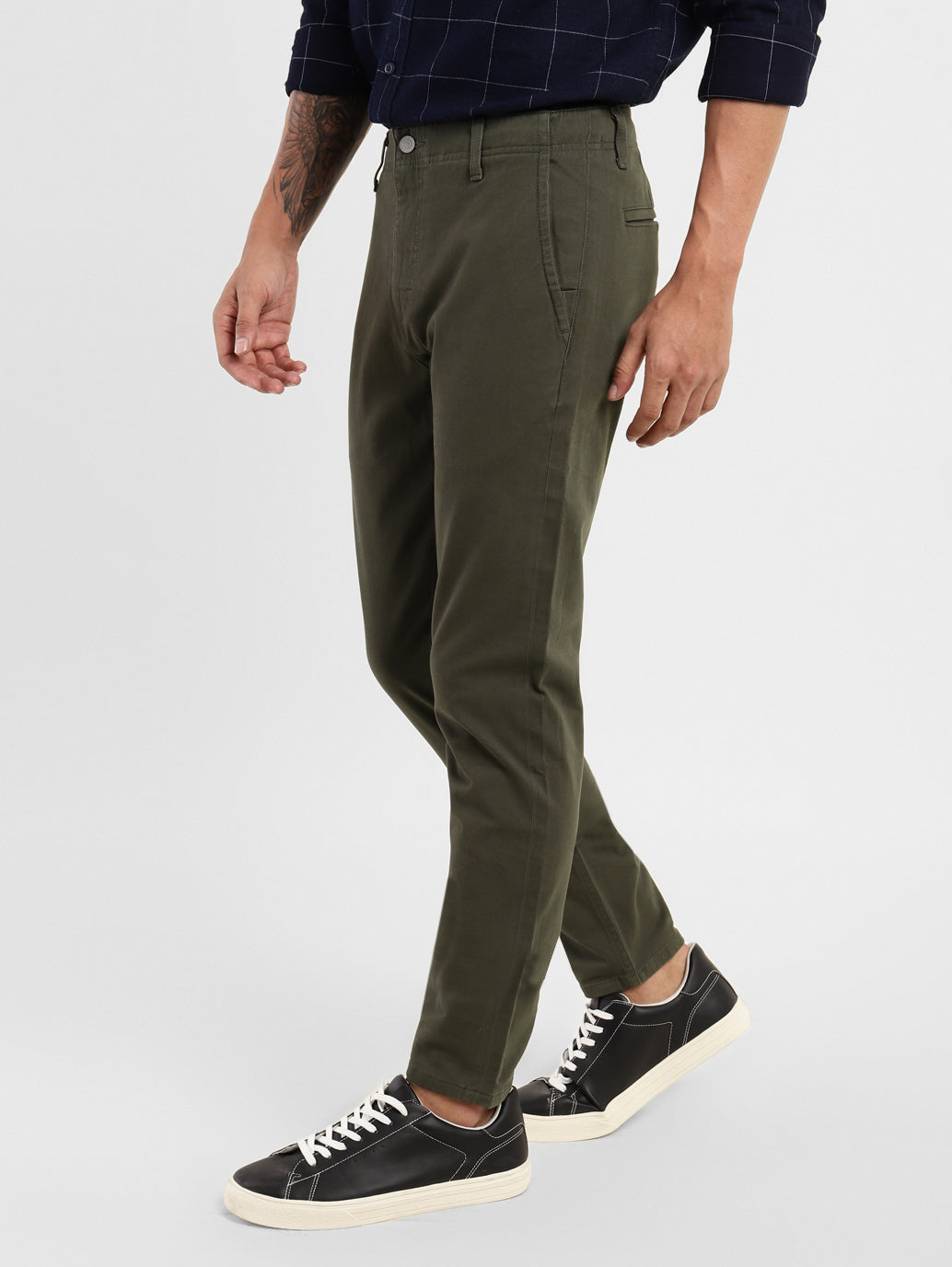 Men's Slim Tapered Fit Trousers