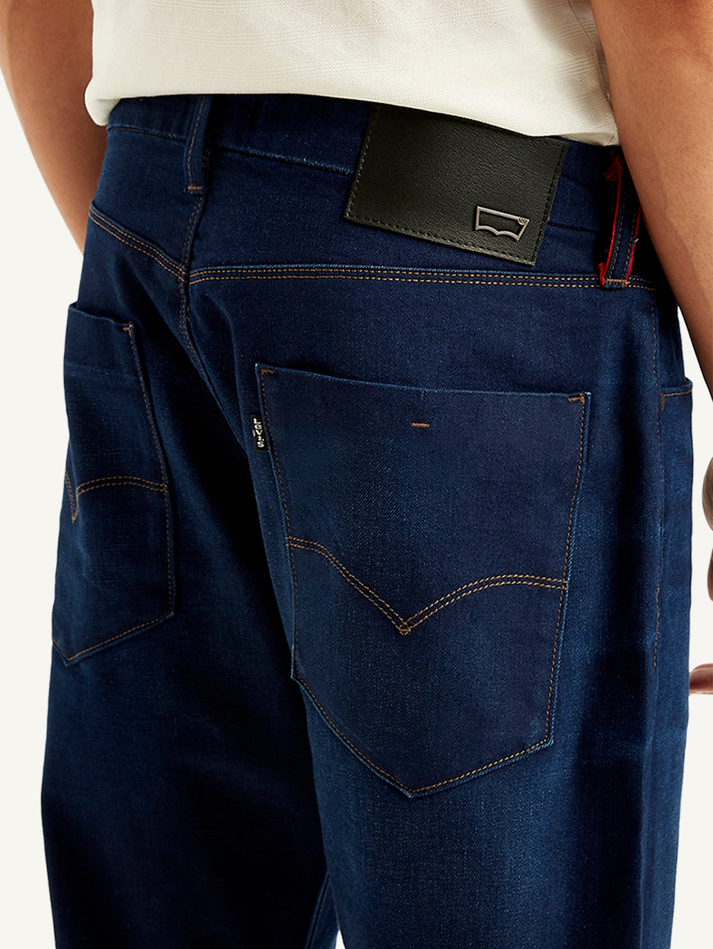 Men's 512 Navy Blue Slim Tapered Fit Mid Rise Jeans